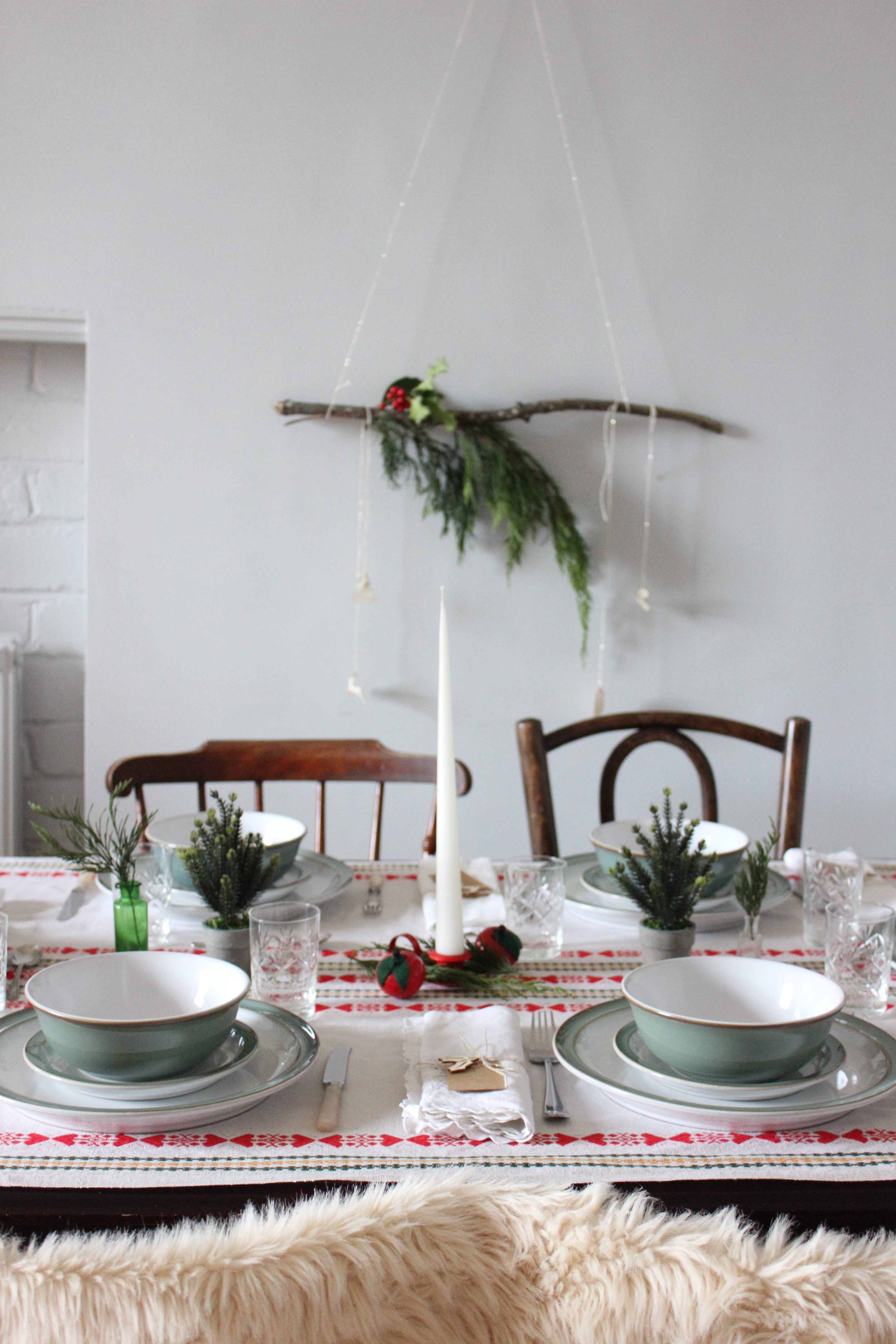 Denby Christmas Table