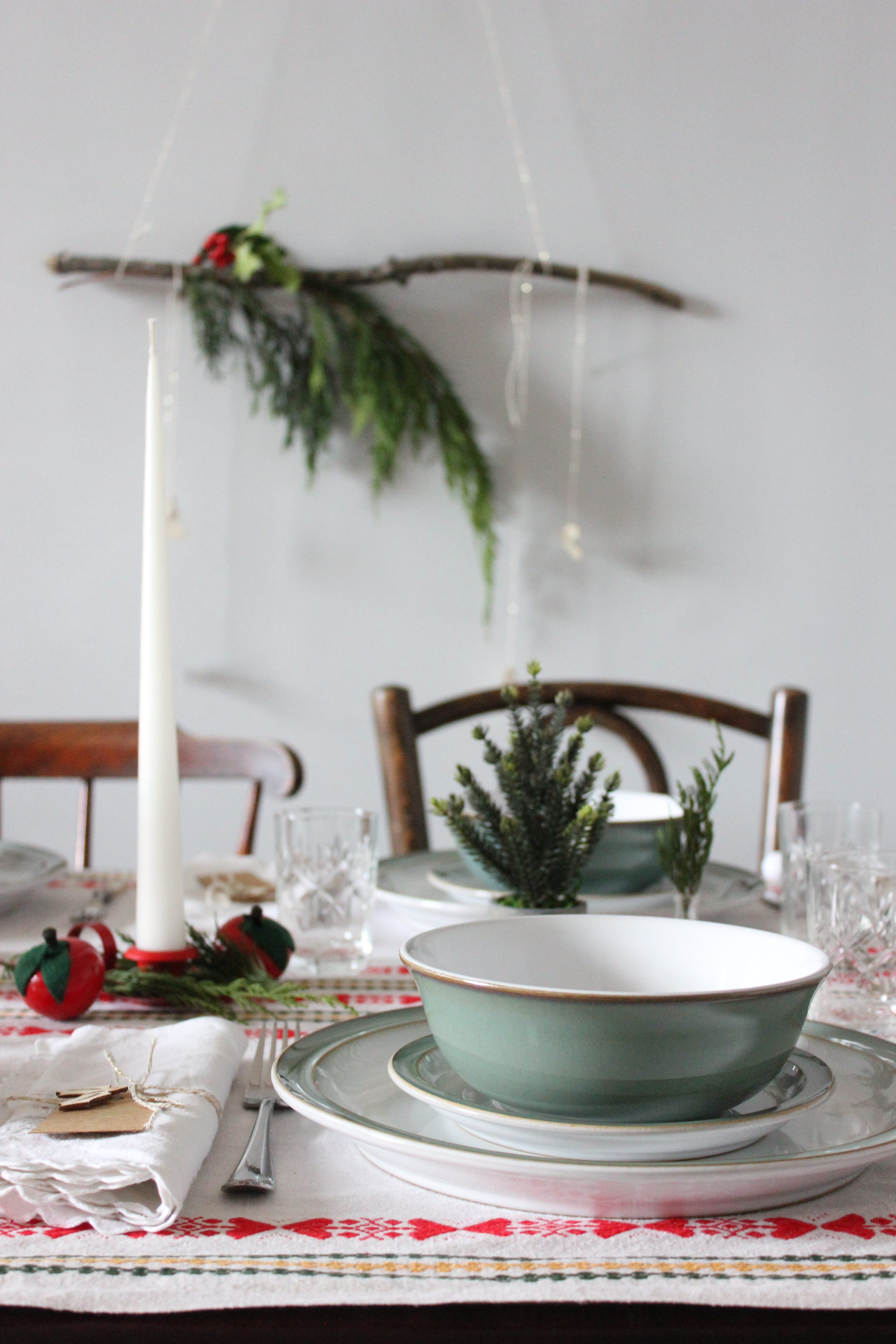 Denby Christmas Table
