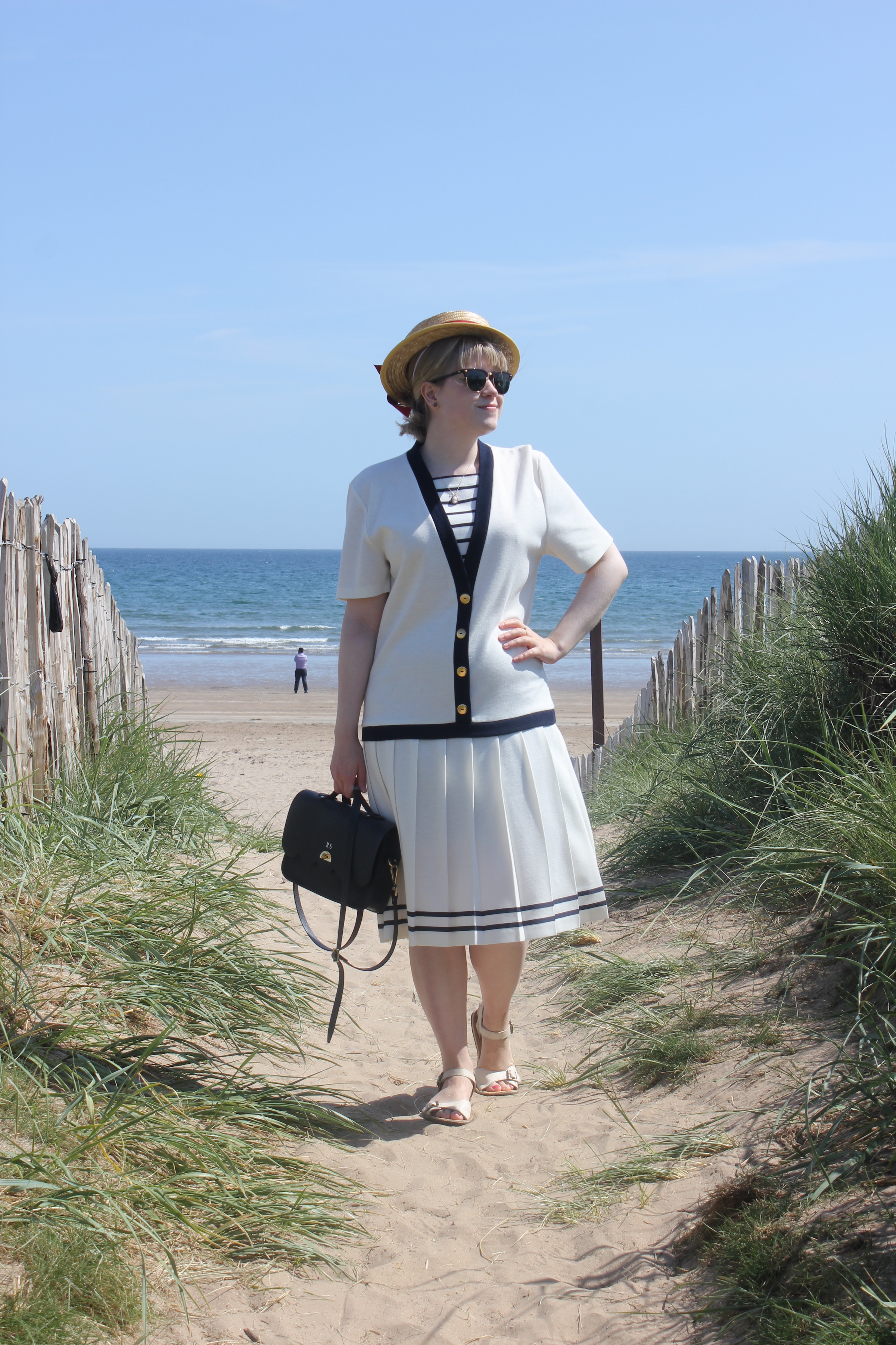 1920s Style Sailor Dress Everything Looks Rosie Edinburgh Lifestyle Fashion Baking Blog