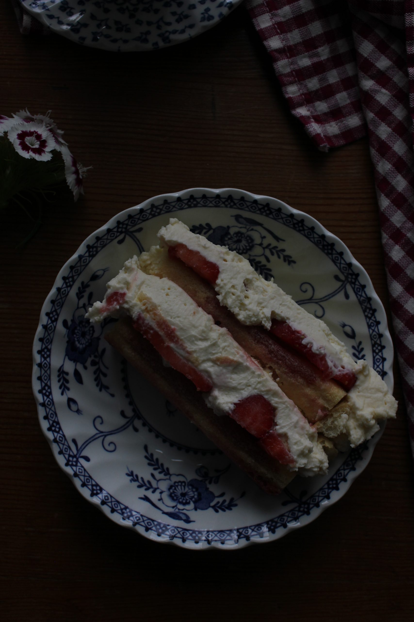 Strawberry Trifle Layer Cake